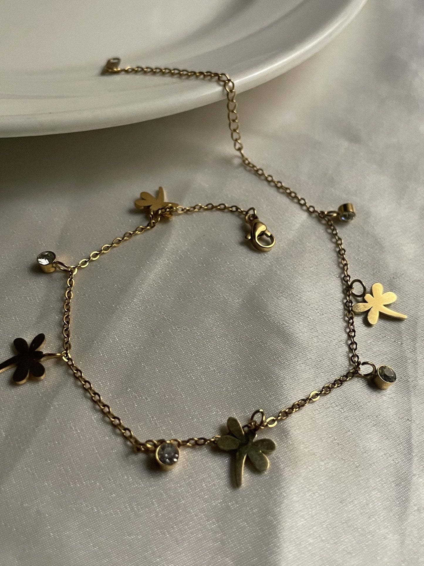 Crystal Wing Bracelet - Zella