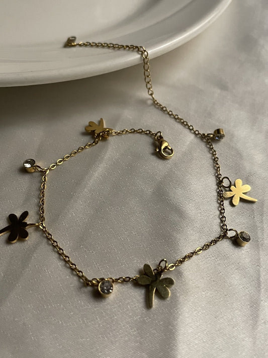 Crystal Wing Bracelet - Zella