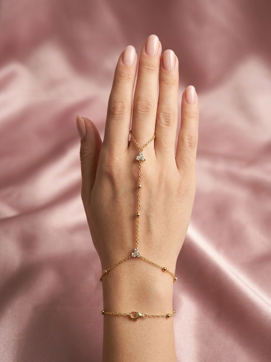 Ethereal Grace Hand Chain - Zella
