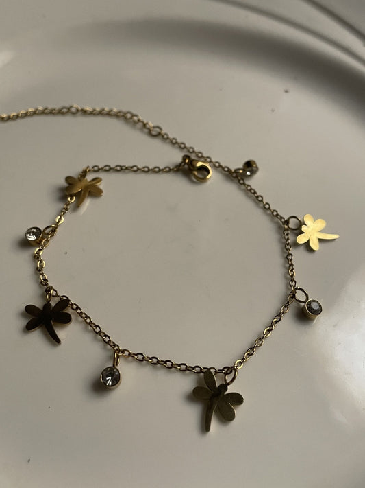 Crystal Wing Bracelet - Zella
