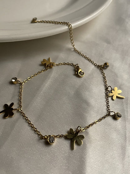 Crystal Wing Bracelet - Zella