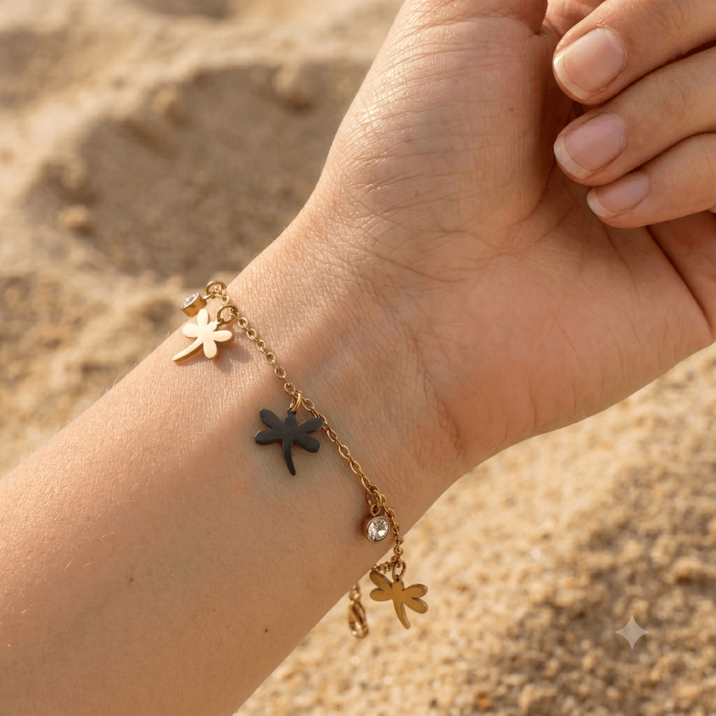 Crystal Wing Bracelet - Zella