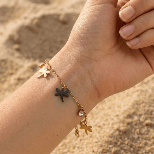 Crystal Wing Bracelet - Zella