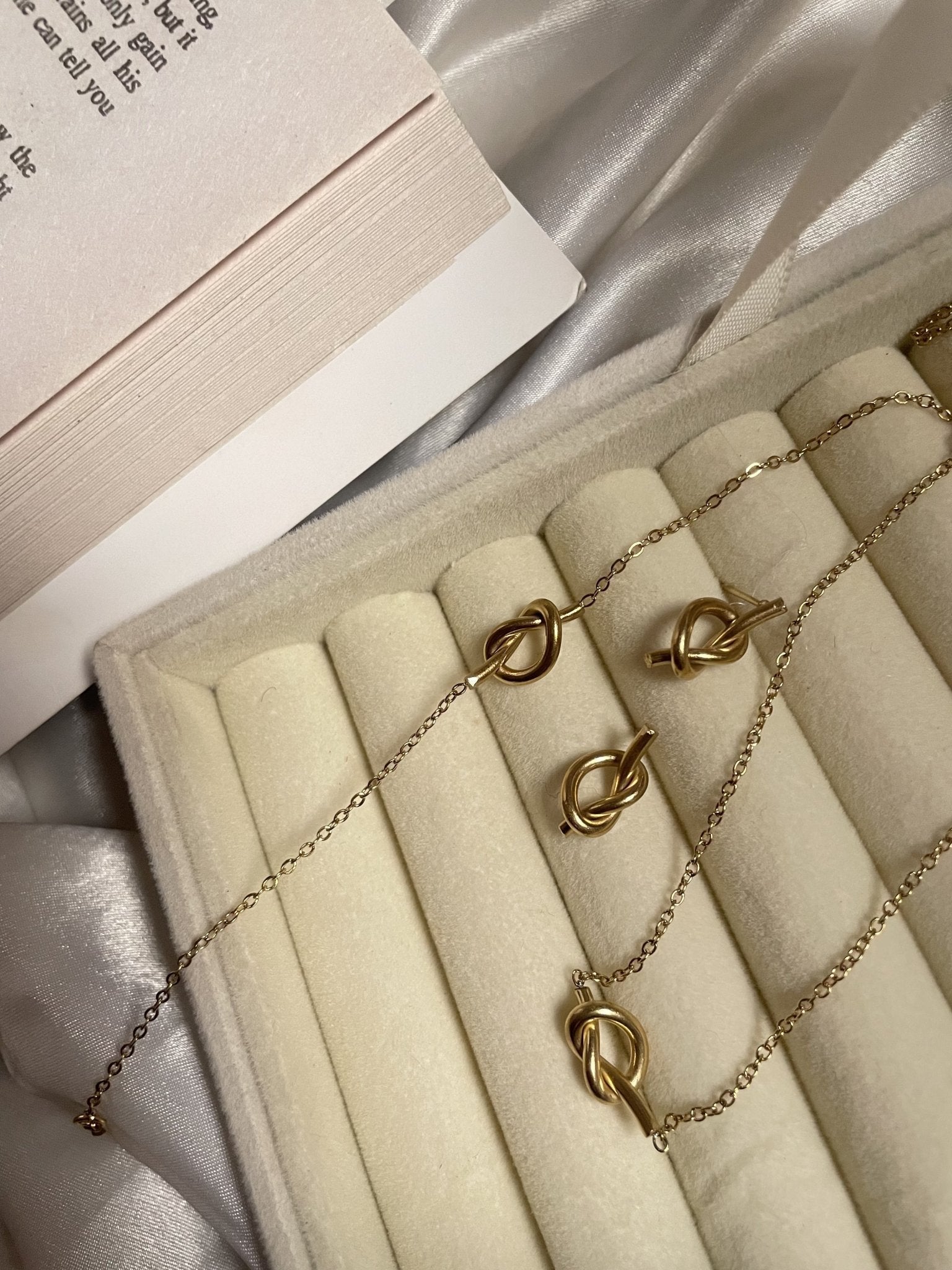 Golden Heart Drop Set - Zella