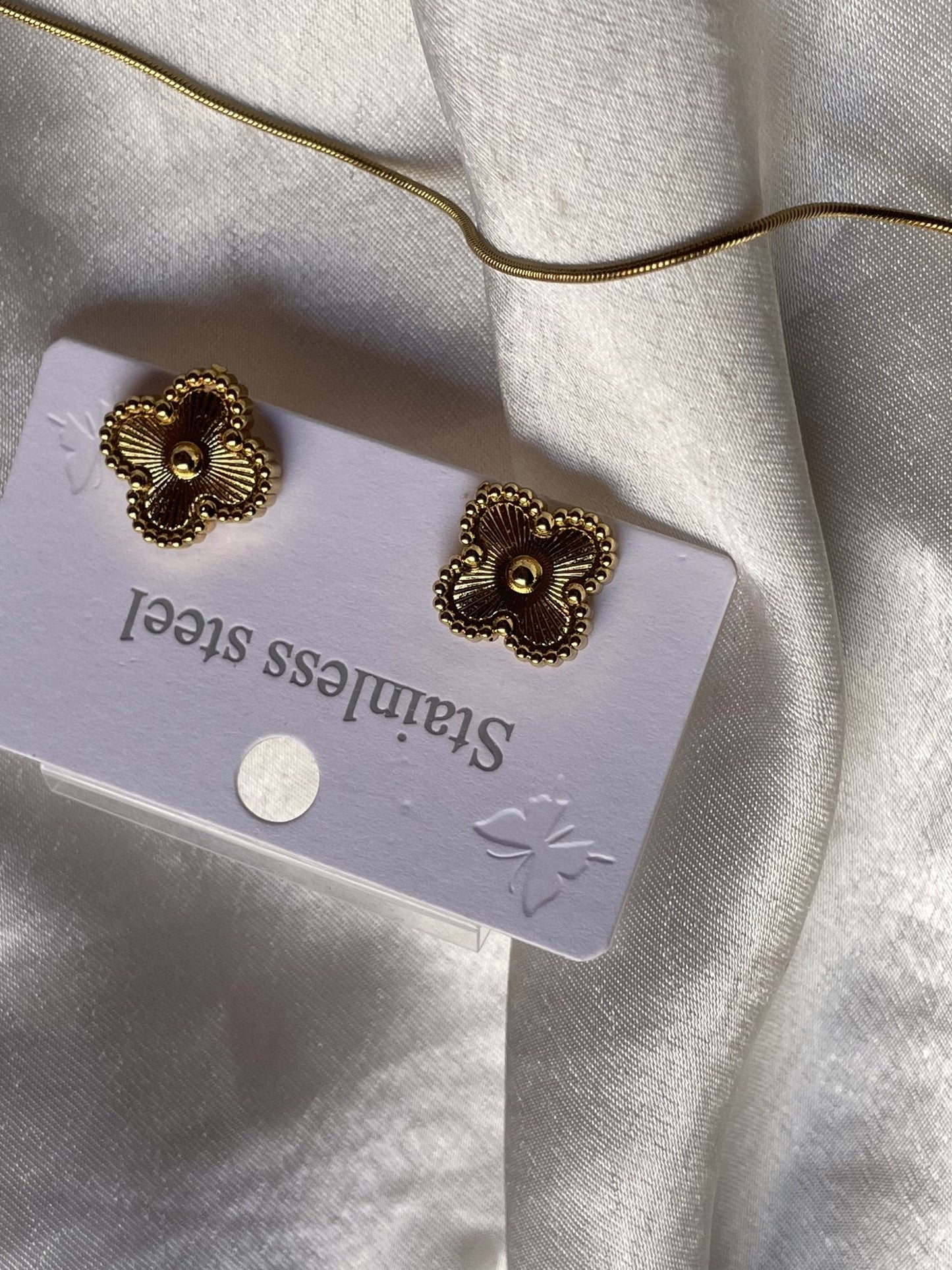 Gilded Bloom Station Earrings - Zella
