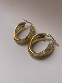 Luxe Layer Hoop Earrings - Zella