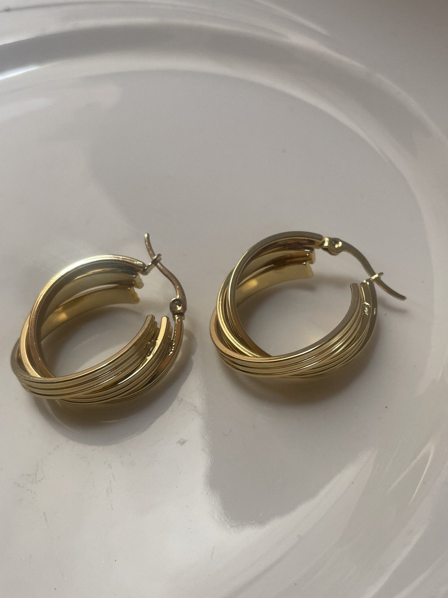 Luxe Layer Hoop Earrings - Zella